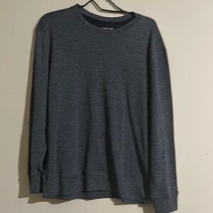 Gray Long Sleeve Men's Shirt